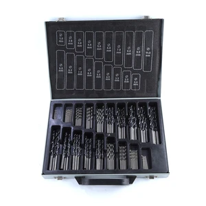 Naipu Premium 170pc Metal Drill Bit Set Brocas De Cobalto Para Metal 1-10mm Blue Tool Box For Professional Workshop