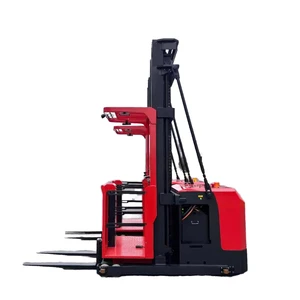 DFLIFT Electric Order Picker for Warehouse Construction Manufacturing Industries 4.5m Vertical Lifting DC Battery Drive