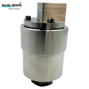 Custom Stainless Steel Water Rotary Union Jaw-Jaw Polished Finish 3/4 BSP Inlet 12 Bar Pressure Threaded Swivels
