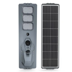 Waterproof Outdoor High Lumen 4G Street Solar Light with CCTV Camera and Radar Sensor All in One Solar Efficiency Street Light