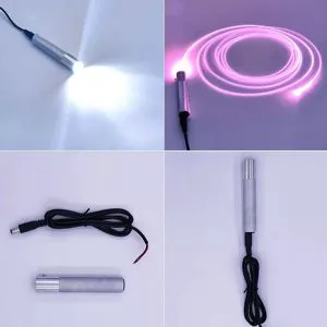 All Aluminum High-Brightness Atmosphere Contour Light Monochrome Fiber Optic Lighting 3W Dc12V Led Fiber Optic Light