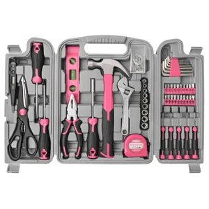 54pcs DIY Home Repair Tool Set Hammer Scissors Wrench Hardware Kit