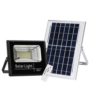 Wholesale Factory Price Outdoor Security Lighting 25W 40W 60W 120W 200W Solar Panel LED Flood Light for Garden Street