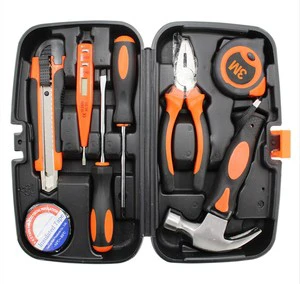 9 Pcs Electrician Tools Box Power Tools Kit Hand Set Tool