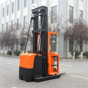 DY 3000mm Medium Lift Order Picker Electric Picking Truck with Electronic Steering Wide Angle View Mast 24V 400Ah Battery