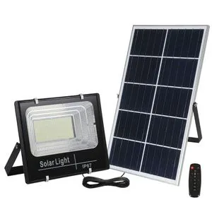 IP67 Solar LED Flood Light Outdoor Garden Security Waterproof Solar Panel Spotlight