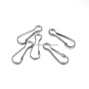 Factory Wholesale Metal Spring Snap Hook Clasp Small Lanyard Clip