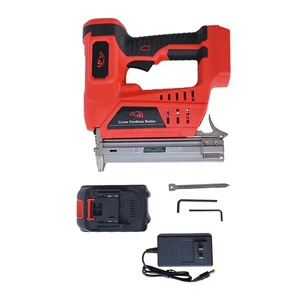 High Quality Rechargeable Electric Lithium Battery Nail Gun Cordless Nail Shooting Nail Gun Machine for Wood