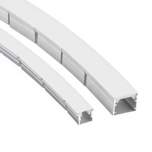 Ceiling Embedded Flexible Aluminum Groove Curved Line Light LED Aluminum Alloy Light Strip Keel Profile Arc Lamp 5-Year Warranty