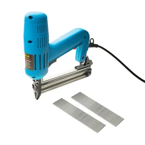 WISDOM Portable F30 2 in 1 Nailer Stapler 18 Gauge Brad Nailer Wood Roofing Framing Electric Stapler