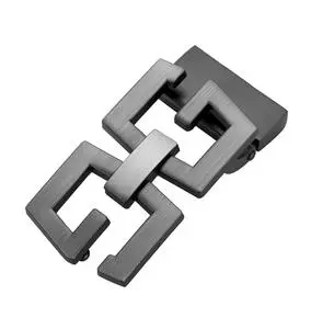 Inner Size 35mm Zinc Alloy Customized Gun Metal Western Tail Clip Western Belt Buckle