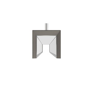 Modern Design Rectangle LED Linear Light Middle Dimmable Remote Control Energy-Efficient Low-Voltage Indoor/Office Use Aluminum