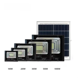 Solar Floodlight Outdoor Waterproof Ip67 Flood Lamp 25w 40w 60w 100w 200w Led Solar Flood Light