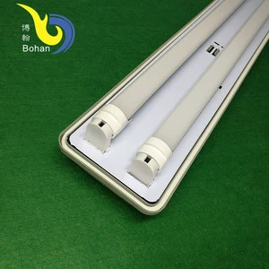 IP65Waterproof Double Tube Fluorescent Lamp T8 120cm 2*36W Tri-proof LED Tube Lamp