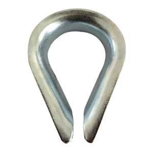 Hot Dip Galvanized Heavy Duty G414 Thimbles Wire Rope Thimble