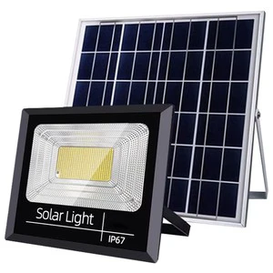 Super Bright Solar Flood Light Outdoor Motion Sensor 1000W IP67 Waterproof Garden Wall Lamp