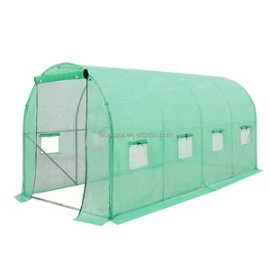 Mini De Serre Tomates Walkin Greenhouse 3x6 Frames Walk In Garden Mini Polytunnel Greenhouse