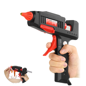 Electric 60W/100W Corded Hot Melt Glue Gun with 11mm Glue Sticks US 110V Mini Fast Heating Industrial Handmade DIY Tool