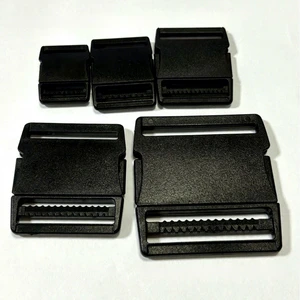 Factory Direct Ultra-Thin Square Plastic Buckle Strongly Adjustable Safety Fastener For Cushion Strap Waist Bags Bag Accessories