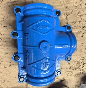 Huff Joint Tee Two-Piece Low Pressure Pipe Clamp Agricultural Irrigation Leak Repair & Water Dividing Saddle Tee