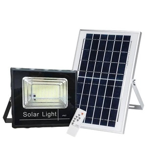 Outdoor Powered Solar Led Flood Light Waterproof Garden Stadium Aluminum Casing IP67 Solar Flood Lights 100W 200W