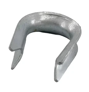 Hot Dip Galvanized Steel Wire Rope Thimble Eye for Guy Wire Stay Cable and Pole Line Rigging