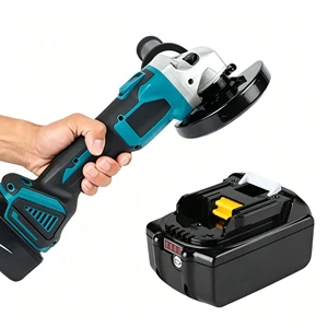 MKT 18V Cordless Brushless Angle Grinder 125mm Grinders Drill for Metal, Construction, Home DIY & Repair Use