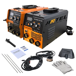 Portable Welding Machine MIG Welders Inverter IGBT MIG/Lift TIG/MMA Flux Welding 3 in 1 Gasless MIG Welding