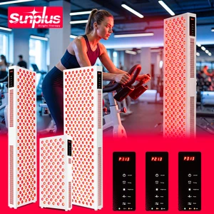 Wholesale Price Red Light Therapy Panel Beauty Salon Red Light Therapy Panel Full Body 1500W Horizontal Motorized Stand