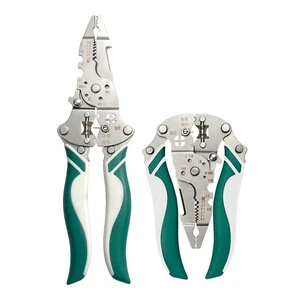 28 In 1 Multi-Functional Pliers Folding Wire Strippers Kit Crimping Pliers Wire Crimper Hand Tool For Electricians Pliers Tools
