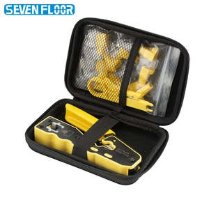 Ethernet Network RJ 45 8p8c Cable Crimper Cat5e Cat6 Pass Through Tool for RJ11 RJ12 Customized OEM Made of Carbon Steel