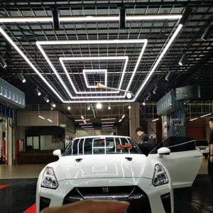 Machine Repair Station Lamp Premium Set of Led Wall Lights groove for Car Detailing Studio