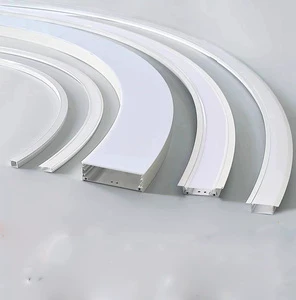 Multiple Styles of Buried Bending Arc groove Lamp Strip Aluminum groove Linear Lamp Linear Lamp
