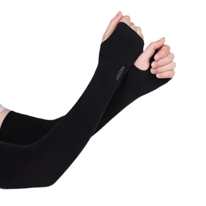 Summer Cycling Arm Sleeve Set Breathable Printed Breathable Cycling Arm Sleeve Seamless Nylon Silk Cool Heat Plain Outdoor