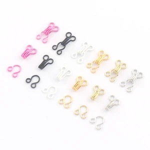 Customize Garment Hook and Eye Closure Metal Buckle for Underwear and Clothing for Bow Tie Fastening
