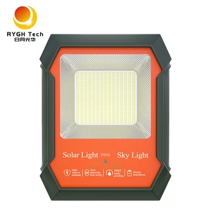 100W 200W LED Solar Flood Light High Lumen 130lm/w for Backyard