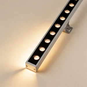 Outdoor Garden Colored Linear Light Linkable IP65 Led Linear Facade Light Outdoor Building Light for Project