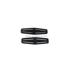 25mm 35mm Adjustment Buckle Black Plastic Adjust Slider Buckle