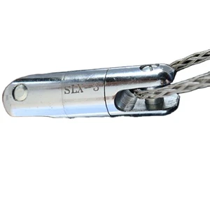 Cable Pulling Swivel Electric Wire Mesh Sleeve Rotary Cable Swivel Connector