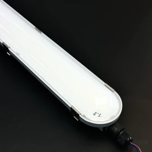 IP65 LED Tri-proof Light with for Xitanium Driver 1.2m Industrial Batten Fixture ABS+PC Supermarket 3-Year Warranty
