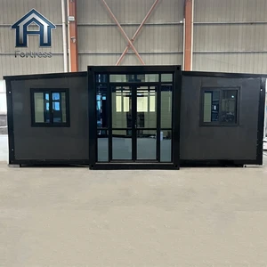 40ft Eco-Friendly Solar-Powered Modern Luxury Small Villa Sun Room Granny House Prefabricated Modular Expandable Container House