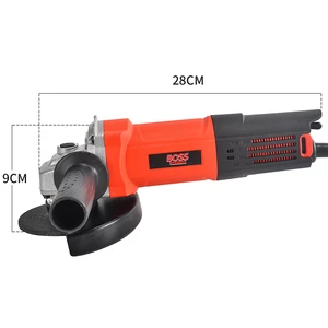 Good-quality Industrial & DIY Electric Angle Grinder with Slide Switch for Surface Conditioning and Heavy Duty Grinding
