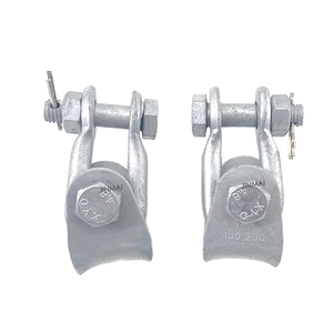 Factory Direct Supply of High Quality Hot Dip Galvanized U-shaped Shackle Thimble for Overhead Lines Power Accessories