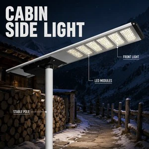 Wholesale Solar LED Road Street Lights Outdoor Waterproof 5400LM High Brightness Solar Street Light Luces Solare DC Powered