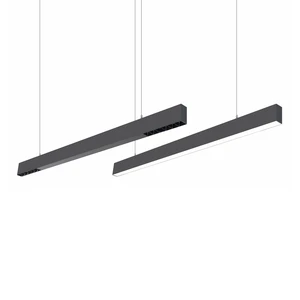 600 900 1200 1500 Mm Smart Control Long Tube Suspending Office Light Narrow Beam Angle Pendant Linear Lamp