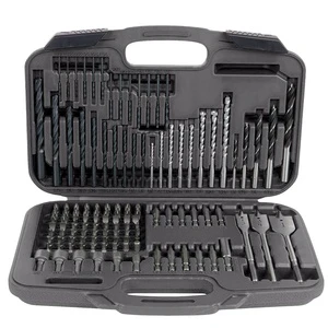Convenient 120 Pcs Combination Drill Bits & Batch Head & Sleeve Set