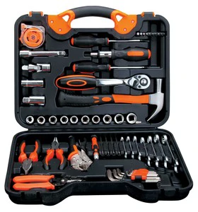 High-quality Set of 30-piece Carbon Steel Manual Tools for Household Use - Toolbox