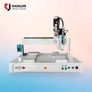 Benchtop Small Automatic High Precision Glue Dispensing Machine for PCB/Epoxy Resin/Hot Melt/UV Glue Rangjin Brand 1 Year 982
