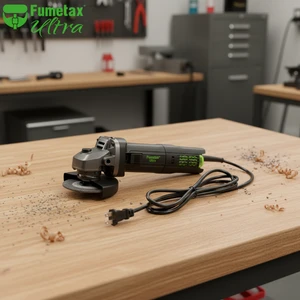 Fumetax Mini Angle Grinder Brushless Motor High Torque Metal Cutting Tool Variable Speed Grinder Corded Angle Grinder