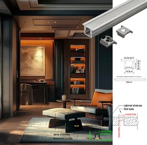 10*10mm LED Contour Strip Lamp Illuminate Your Space with This Stylish and Modern LED Contour Strip Lamp.